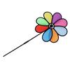 Colorful Rainbow Dazy Flower Spinner Wind Windmill Garden Yard Outdoor Decor