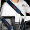 1/2 Pcs Car Seat Belt Shoulder Pads Thickened Anti-Choking Protection Soft Shoulder Pads For Driver And Passenger