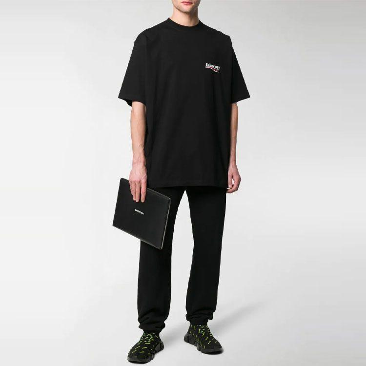 Balenciaga Logo Print T Shirt 620969TIV521070