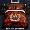 OGC Nice FC Design Bed Bedding Set 1 Duvet Cover + 2 Pillowcases Soft Breathable Household Bed Linens
