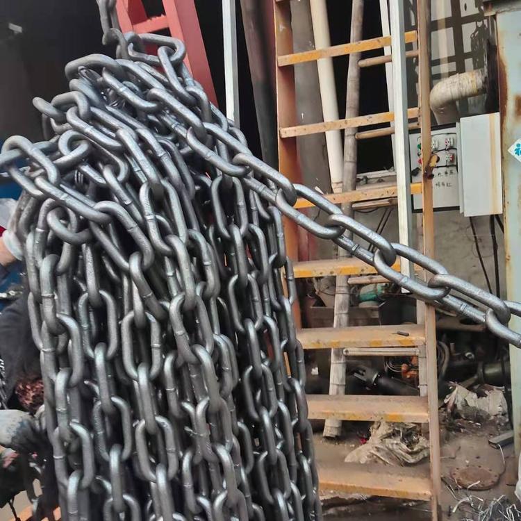 Mining Heavy-Duty Wear-Resistant Scraper Conveyor Link Chain with High Breaking Force