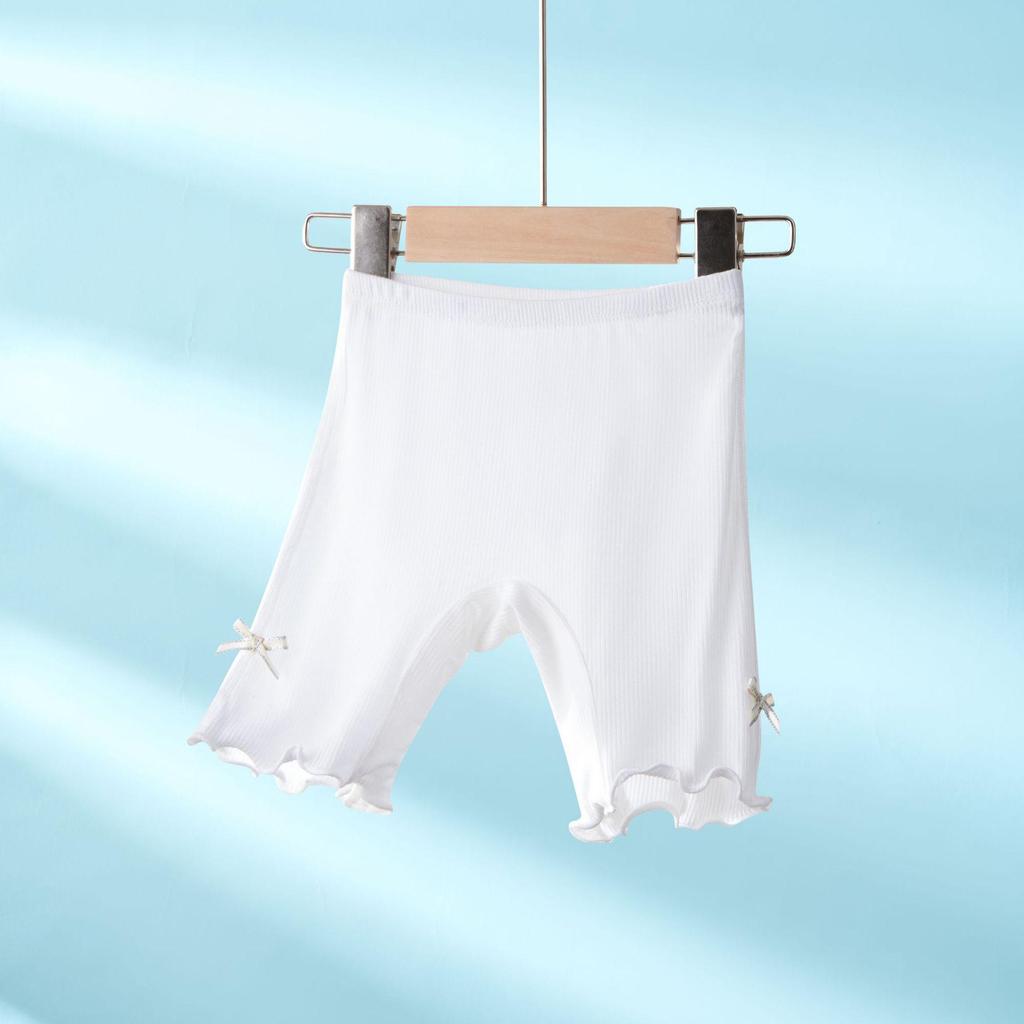 Girls' Summer Safety Shorts - Thin Modal Anti-Exposure Protective Layer, Antibacterial Design