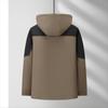 Men's Down Jacket Autumn and Winter Duck Down Warm Business Removable Cap Thickened Tooling Version Outdoor Cold Jacket