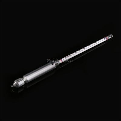 Hydrometer Tester Vintage Messflasche Set Werkzeuge Alkoholmeter Alkoholmesser Wein Konzentrationsmesser 0-50/0-100 Hydrometer