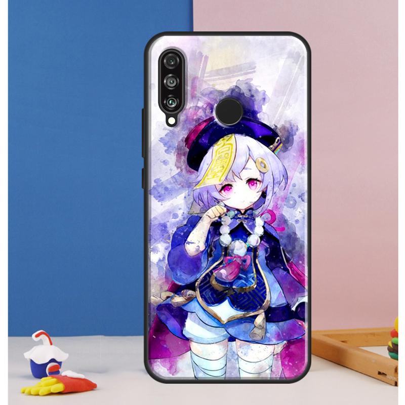 Genshin Impact Qiqi Case For Huawei Nova 12s 7i 8i 11i 12i 9 10 SE Y73 Y90 Y70 Y72 Y61 Y91 P30 P40 Lite P60 Pro