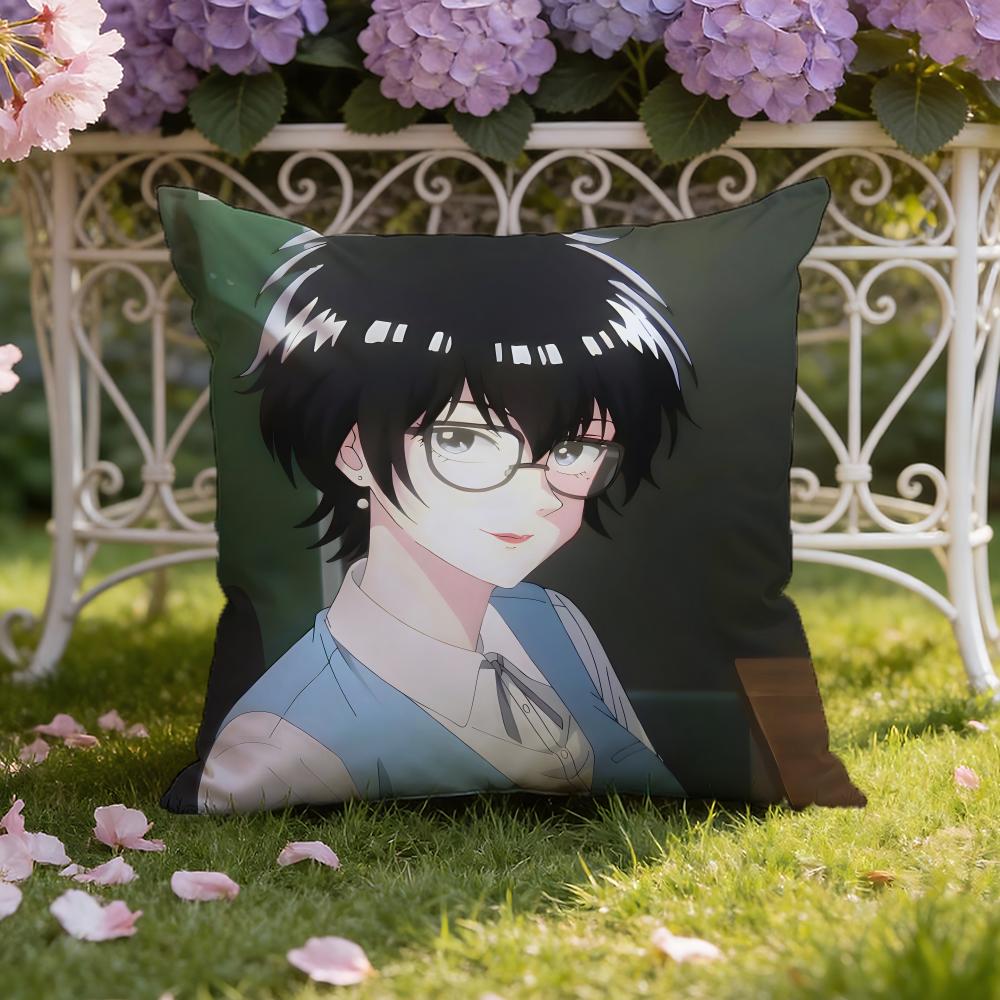 Kowloon G-Generic animeRomance Cushion Cover Home & Car Dual-Scene Pillow Cover: Reversible for Premium Comfort