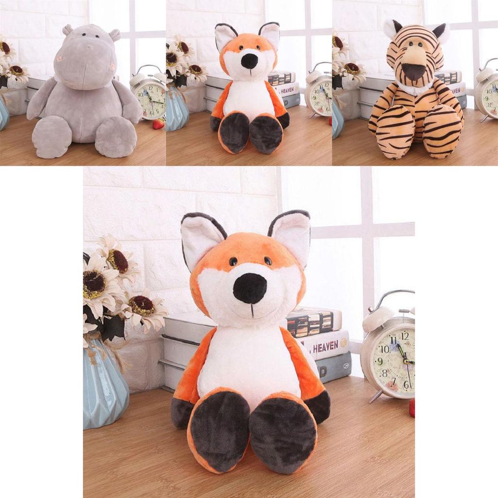 Jungle Animal Plush Toy Adorable Pp Cotton Stuffed Doll For Kids Babies