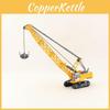 Alloy Tower Cable Excavator Model Tower Crane With Inertia Control For Kids Collectors