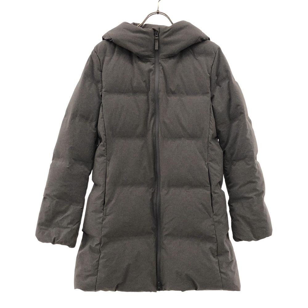 UNIQLO seamless down coat M gray Double zip Women Used