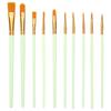 10Pcs/set Watercolor Acrylic Artist Paint Brush Set Paintbrush Drawing Art Supply