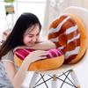 Pillow  Cover Chocolates Donut Sofa Donut Plush Toy Seat Cushion Pillow Doughnut Donut Stuffed Toys
