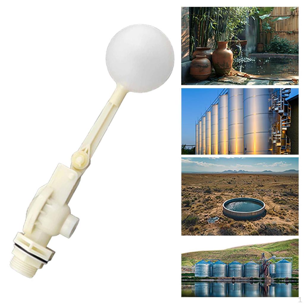 Schwimmerkugelventil Automatisches Füllen Kompakt, Robust, mit Verstellarm, Wasserstandskontrolle für