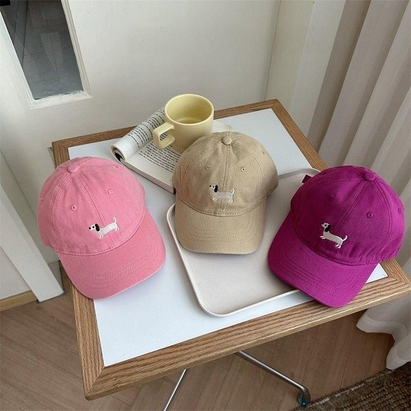 Baby Dackel Bestickte Baseballkappe Für Kinder Frühling Sonnenschutz Sonnenschutz
