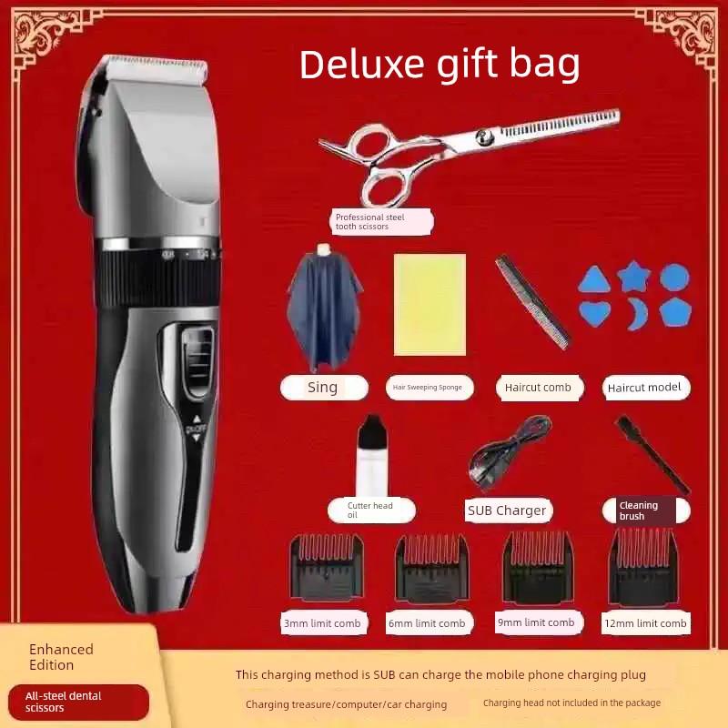 German Universal Hair Clipper Electric Trimmer Hair Cutting Tool Self-Haircut Electric Razor Professional Salon Dental Scissors