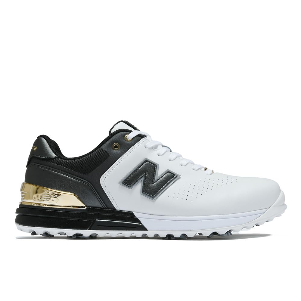 New Balance golf shoes UGL3000A 2E x Black (White / 26.5 / Men's)