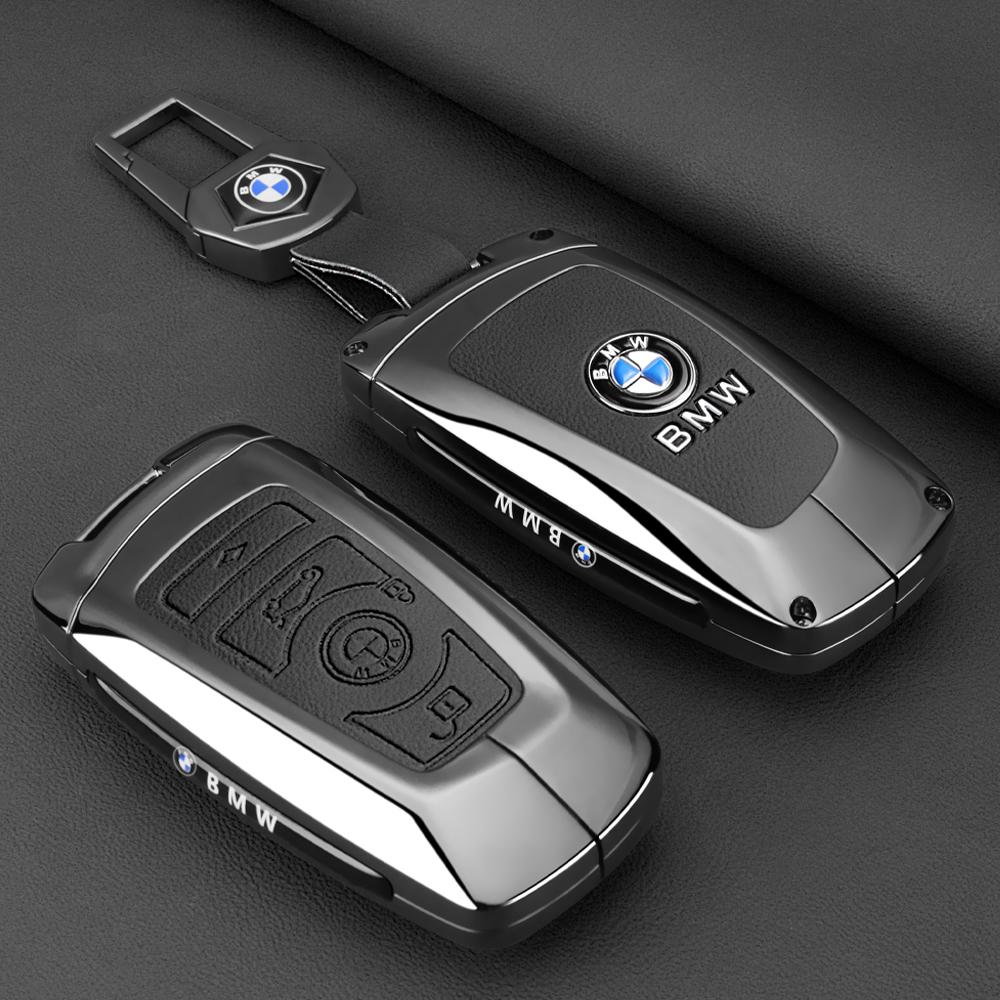 

Zinc alloy For BMW F 3 5 7 Series X3 X5 F10 F20 F30 F40 E90 E92 E93 CAS4 FEM EWS5 Car Remote Key Case Cover Protector Keychain