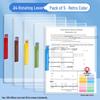 A4 Clear Rotary Lever Test Paper Storage Folder for Students