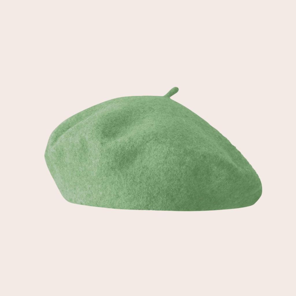 Autumn & Winter Wool Beret: Thick, Fashionable, Versatile & Warm