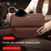 Upgrage Car Slot Storage Box Multi-function Seat Middle Gap Crevice Storage Box Interior Seat Central Control Plug Organizer
