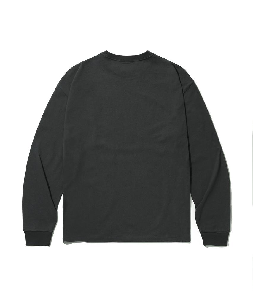 1993STUDIO Longplay Records Long Sleeve_Charcoal