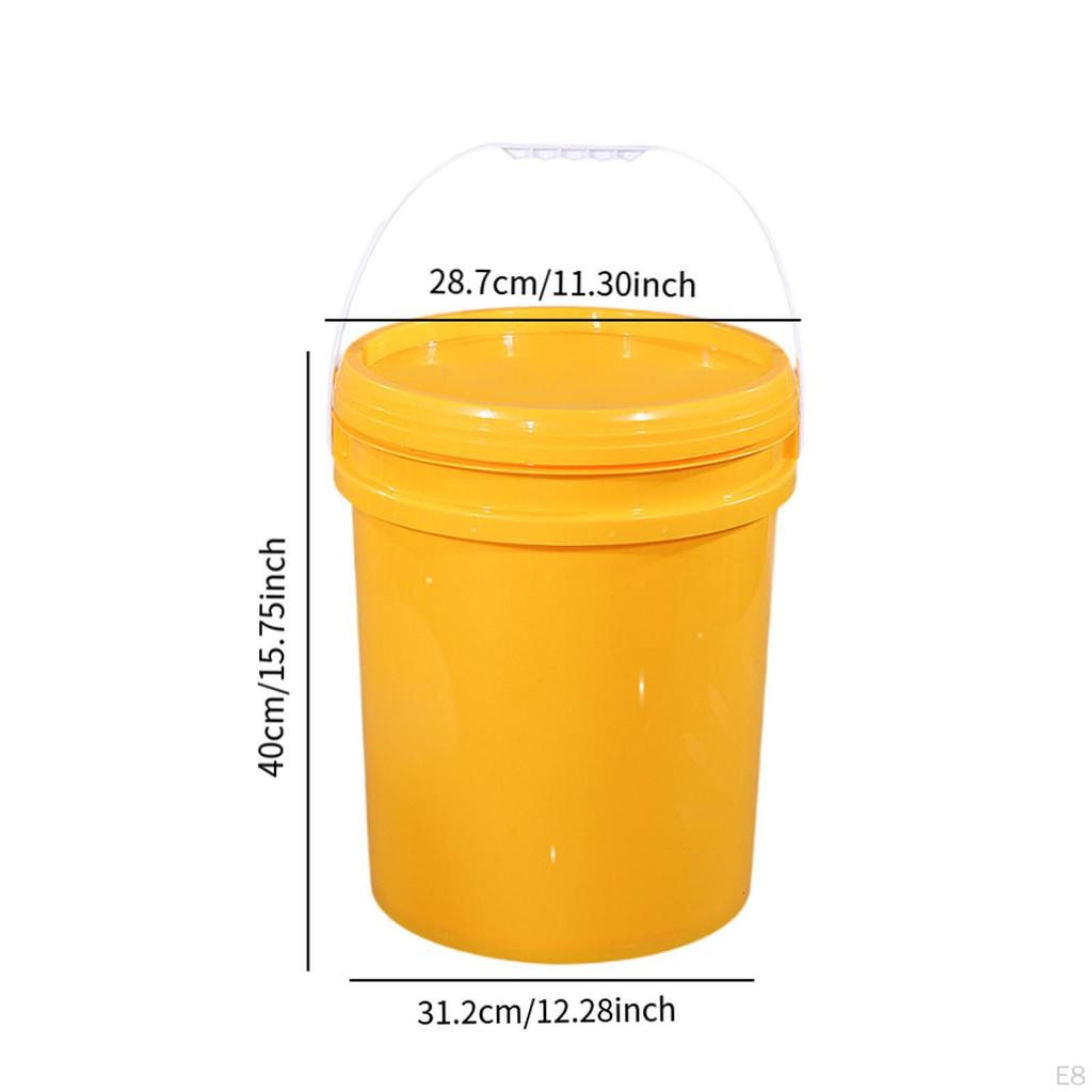 25 Liter Container for Food And Paint, Ideal Various Household Tasks