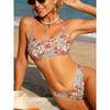 Floral Print Brazilian Bikini Women Swimwear Female Swimsuit Two-pieces Bikini Set Bather Bathing Suit Swim Summer Beach Wear