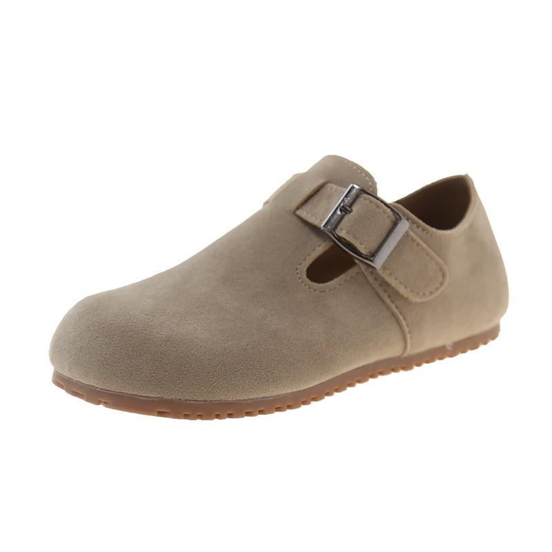 Kids Soft Sole Leather-Look Loafers Toddlers Children Breathable Casual Shoes Fall