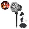 Rotating Snow Falling Projector Lamp Indoor Outdoor Halloween Projector Light