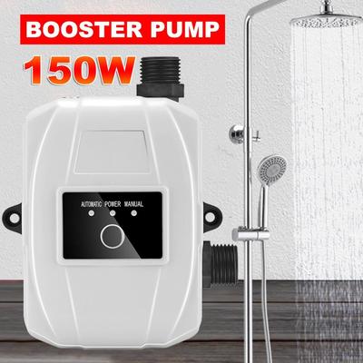 150W Haushalts-Auto-Wasserpumpenanschluss Drucksteigerungspumpe für Leitungswasser Küchenspüle Duschkopf Booster Pumpen-Kit 24V DC