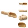 Wooden Mini Tea Coffee Scoops Seasoning Candy Spices Bath Salt Spoons Bath Salt Spoon Candy Flour Scoops Kitchen Gadgets