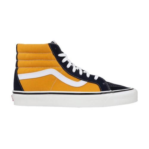 

Vans Sk8-Hi 38 DX Anaheim Factory OG Navy VN0A38GFUBT Men s Shoes EU 36 жёлтый/тёмно-синий