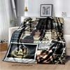 Conan Gray Poster Thin Blanket,POP Singer Posters Printed Soft Warm Flannel Sofa Bed Bedroom Blankets Home Travel,Decke,frazad