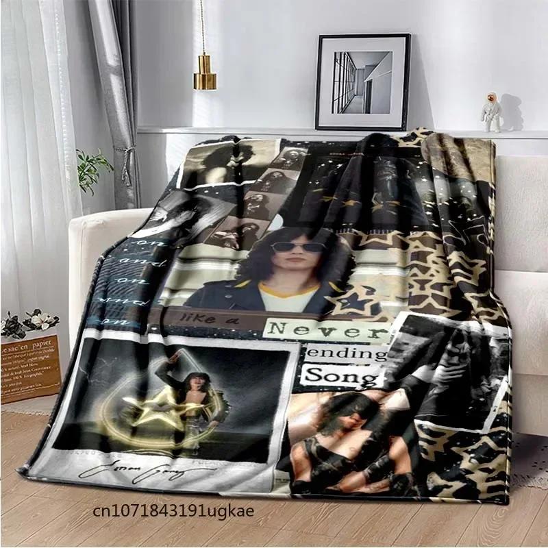 Conan Gray Poster Thin Blanket,POP Singer Posters Printed Soft Warm Flannel Sofa Bed Bedroom Blankets Home Travel,Decke,frazad