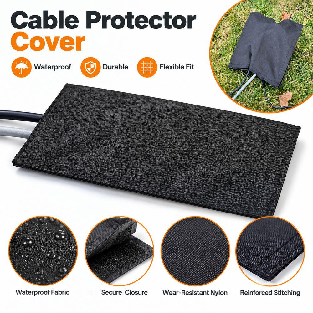 1280D Oxford Fabric Cable Protection Cover UV Resistant Outdoor Cable Cover Garden