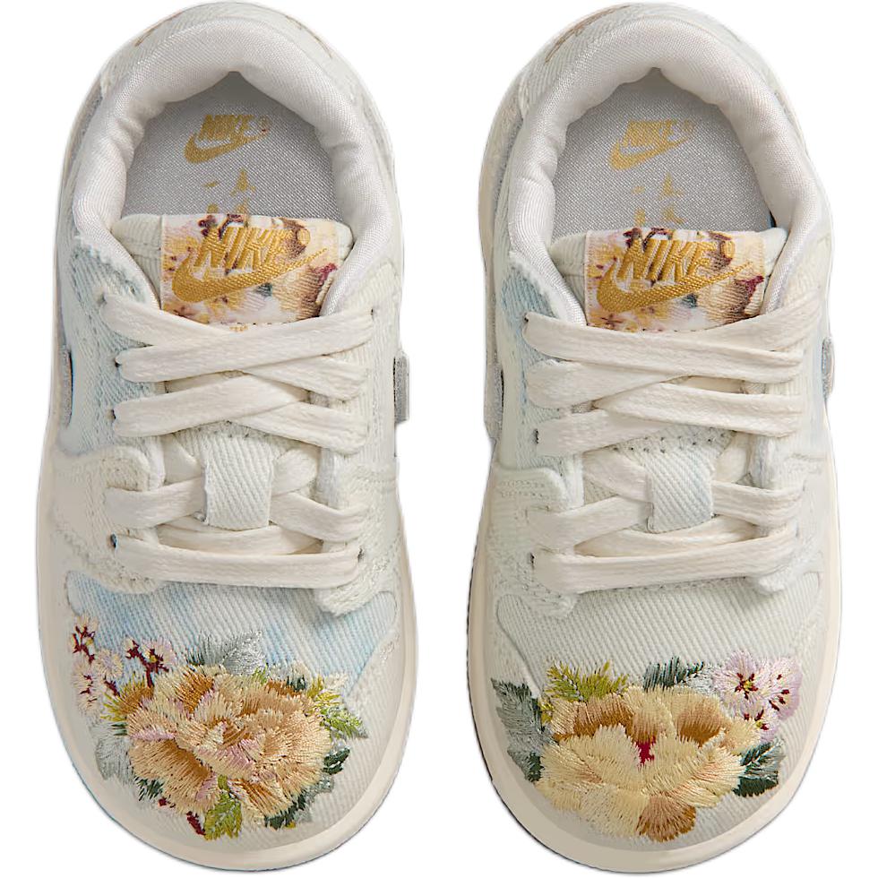 Jordan Air Jordan 1 Low top Toddler Shoes Light Gray Infant And Toddler IQ1110-011
