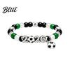 Daily Wear Bracelet 2026 Soccer Game Themed Sparkling Rhinestones Inlaid