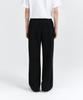 Musinsa Standard One-Pleat Wide Lounge Sweatpants [Black]