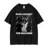 Funny Rage Against The Machine Protest Frog Meme T Shirts Men Women Clothing 100 Cotton Summer High Quality Tshirts Streetwear