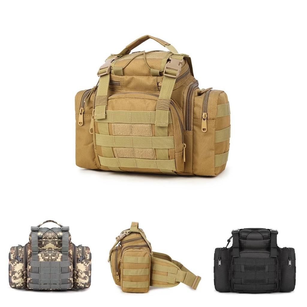 Outdoor Camera Waist Bag With Water Resistant Oxford Material For Fishing And Hiking