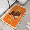 Toilet Diatom Mud Cushion Absorbent Floor Mat Bathroom Door Mat Household Toilet Door Carpet Light Luxury Non-slip Foot Mat