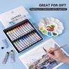 Paul Rubens Watercolor Paint Set, 24 Vibrant Colors, 12ml/0.4 Fl Oz Tubes, Great Value, Watercolor Art Supplies for Adults, Artists, Beginners, and Ac