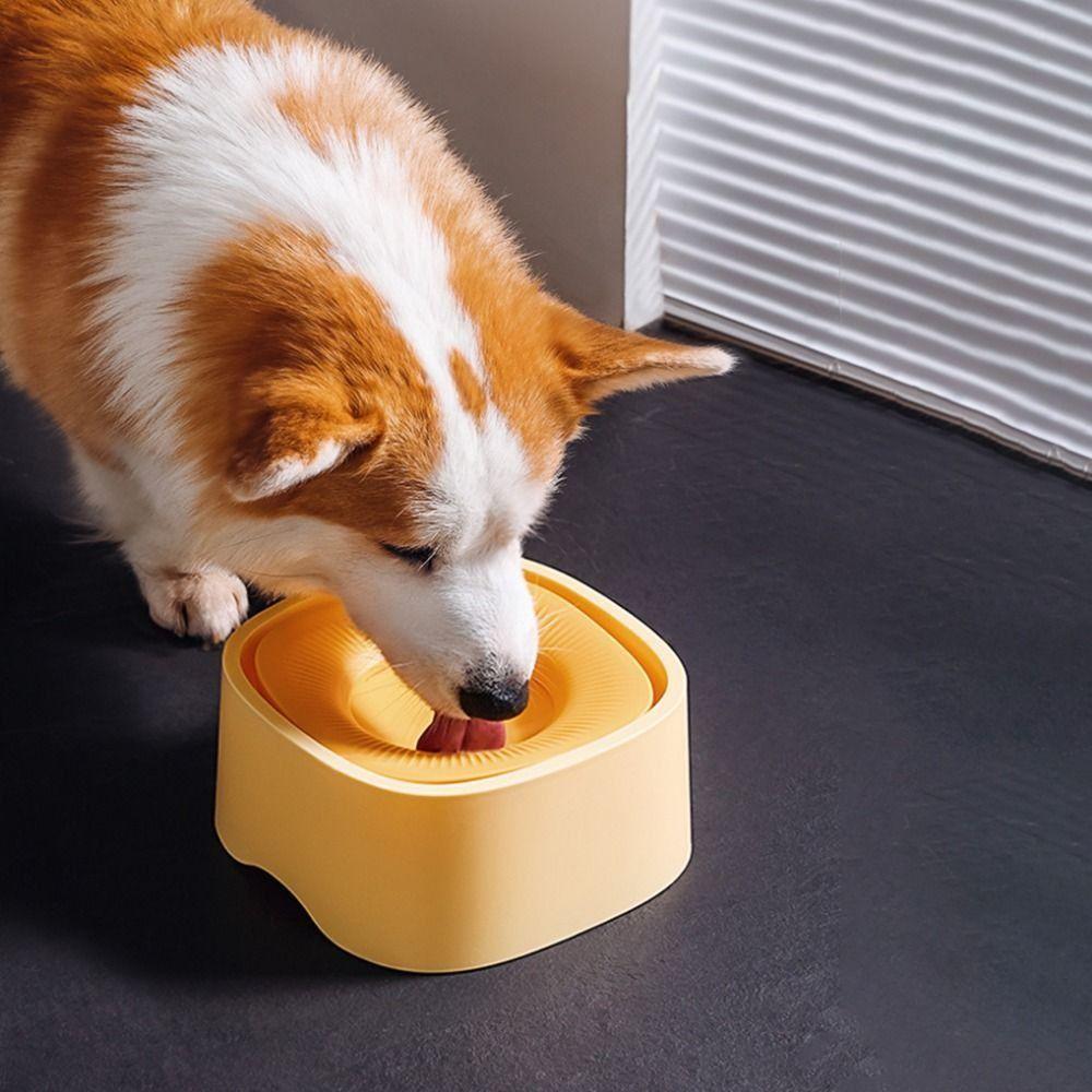Not Wet Mouth Cat Water Drinker Anti-Splash Pet Water Dispenser Dog Floating Bowl  Home