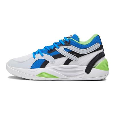 TRC Blaze Court White Black Ultra Blue Men Sneakers Platinum-Grey 376582-31
