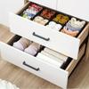 Foldable Fabric Storage Box, Wardrobe, Dressing Table, Drawer Organizer, Fabric Basket, Box Container, Baby Clothes Divider, Underwear, Bra, Socks