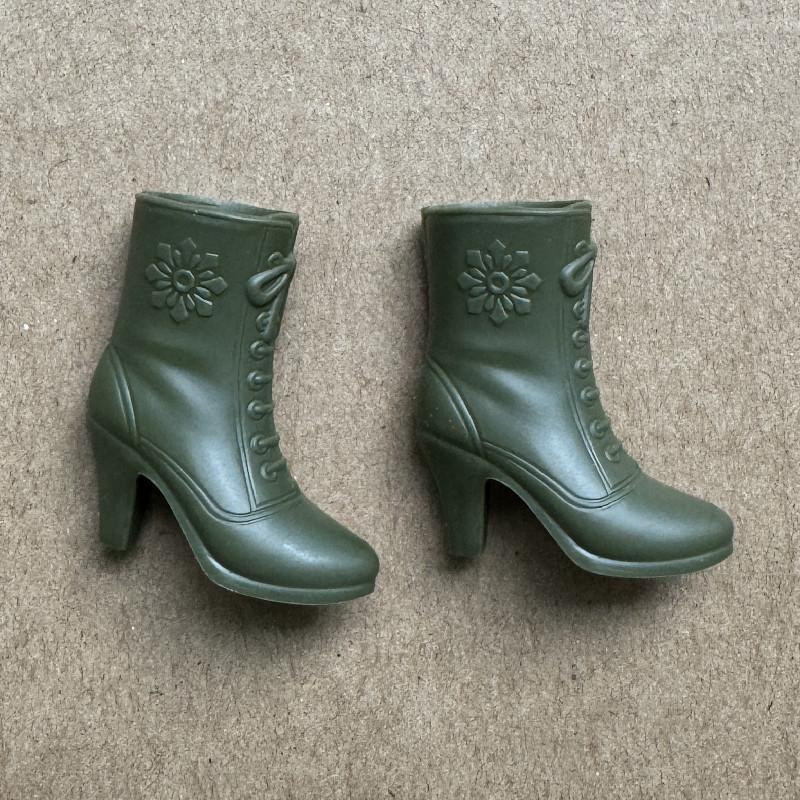 1/6 Puppenschuhe Stiefel Kinder DIY Spielpuppen Zubehör Schuhe Rosa Weiß Gelb Schwarz Grün Puppendekorationen Mädchen Sammlung Spielzeug