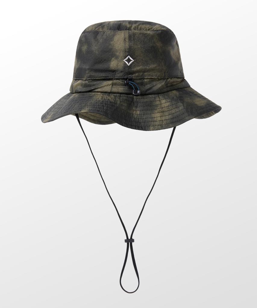 Hellinogseuweeo Natural Camo Bucket Hat_Khaki