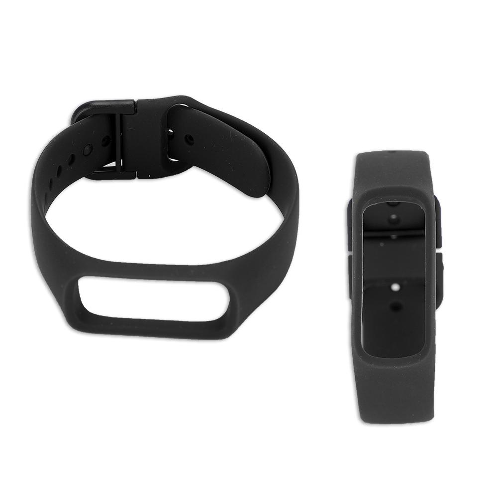 One Piece   Color Silicone Watch Strap for     Fit-e SM-R375 (White)