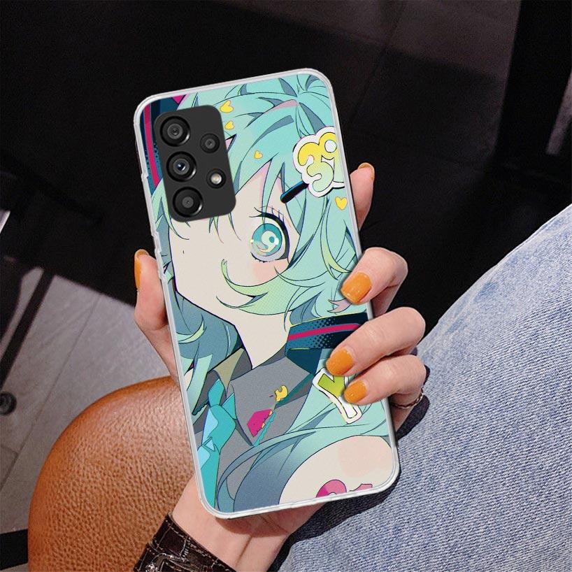 Süßes Anime-Mädchen INS Handyhülle Für Samsung Galaxy A17 A16 A15 A14 A13 A57 A56 A55 A54 A53 A37 A36 A35 A34 A33 A26 A25 A24 A23 Ga