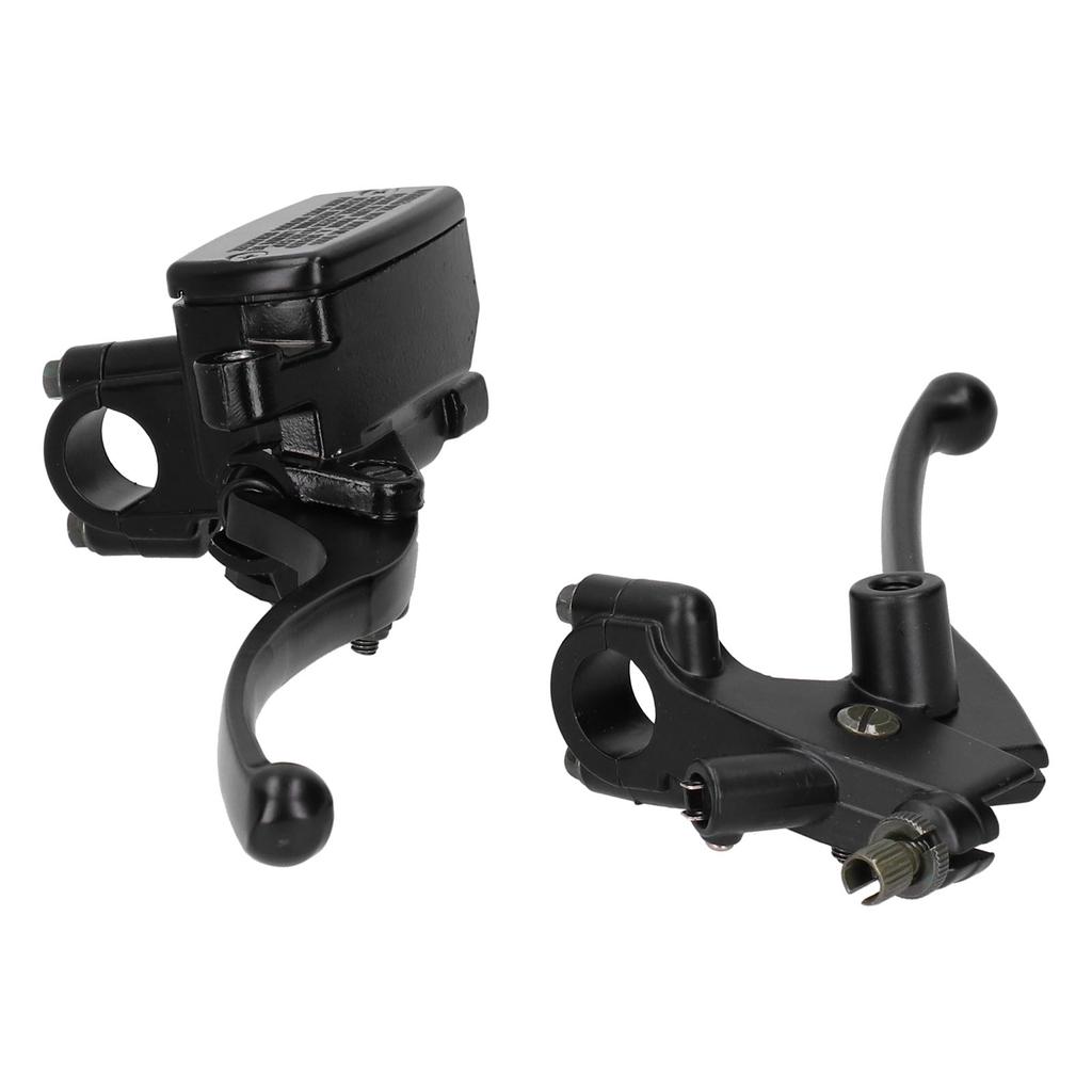22mm Universal Motorcycle Hydraulic Brake Clutch Lever Assembly Black CNC Aluminium Alloy