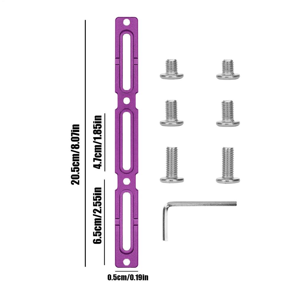 Bike Bottle Cage Adapter Bicycle Bottle Mounting Base Aluminum Alloy Adjustable Position Cage Mount For MTBs Road Bike